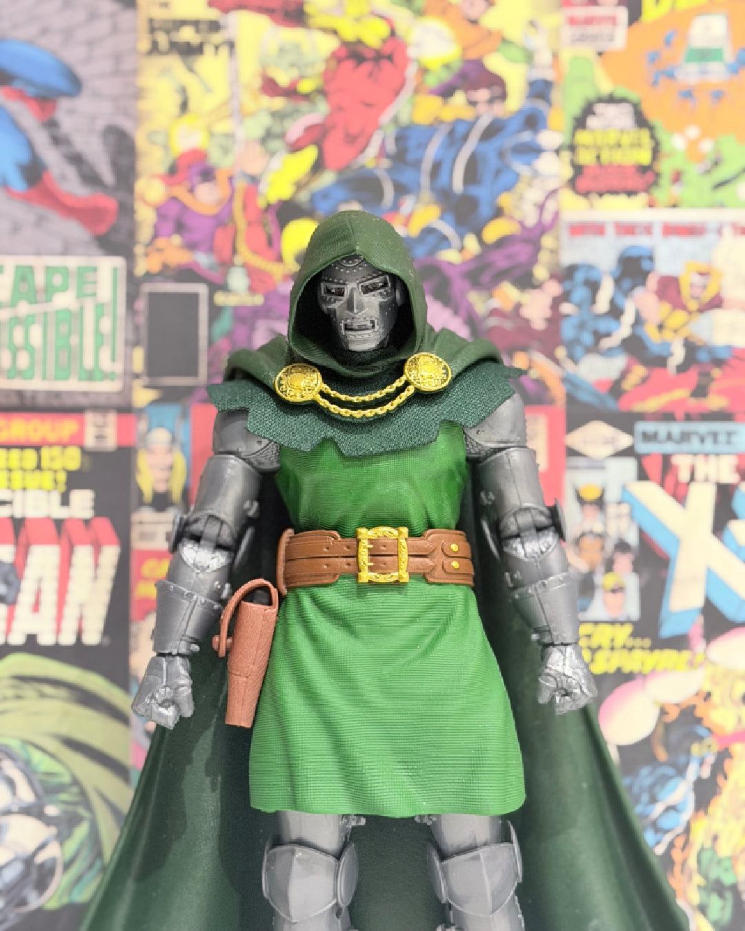 Marvel Legends Vintage Collection Dr. Doom | Fantastic Four | Figure Only | C Grade