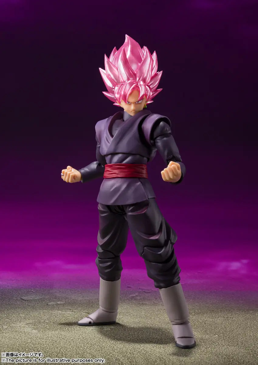 Dragon Ball Super Goku Black Super Saiyan Rosé S.H.Figuarts Reissue
