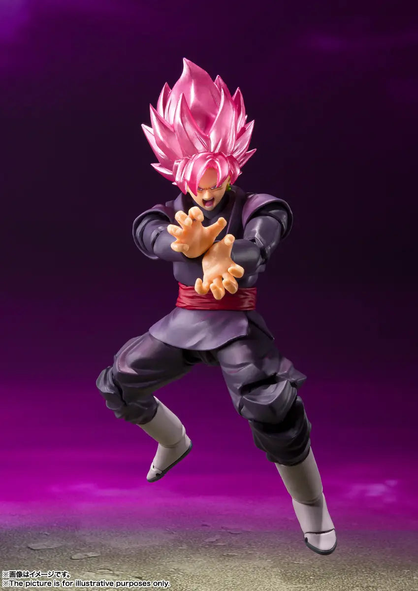 Dragon Ball Super Goku Black Super Saiyan Rosé S.H.Figuarts Reissue