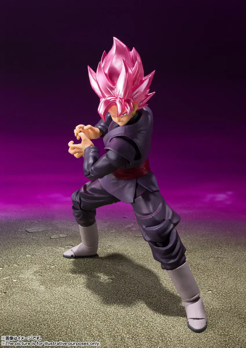 Dragon Ball Super Goku Black Super Saiyan Rosé S.H.Figuarts Reissue